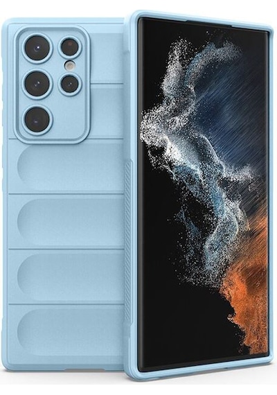 Samsung Galaxy Uyumlu S23 Ultra Miami Serisi Silikon Kılıf - AL3420