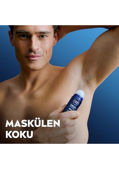 Erkek Roll On Deodorant Deep Dimension 50 Ml,72 Saat Ter Ve Ter Kokusuna Karşı Koruma,maskülen Ferah Koku,aktif Karbo