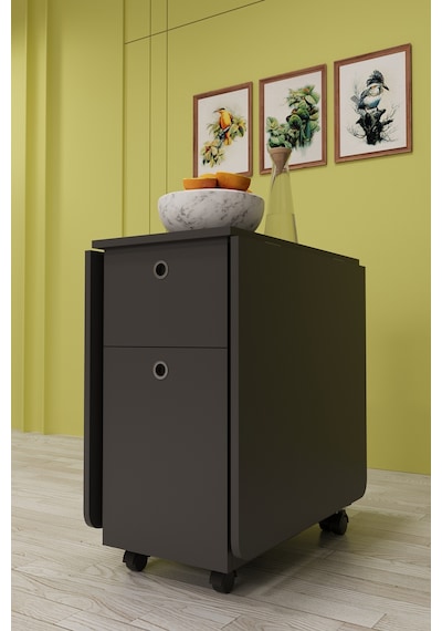 Lüks Katlanır Mutfak Yemek Masası %100 MDF Pratik Çekmece+Dolaplı Çalışma Masası KM28 Lüks Katlanır Mutfak Yemek Masası %100 MDF Pratik Çekmece+Dolaplı Çalışma Masası KM28