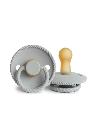 Frigg Rope Kauçuk Emzik Silver Gray 6-18 Ay Gri