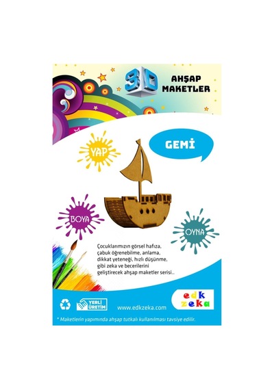 Ahşap Maket Gemi Boya Ve Fırça