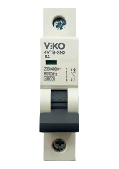 Viko B4 1x4a Sigorta Tek Fazlı Devre Koruma Anahtarı 4