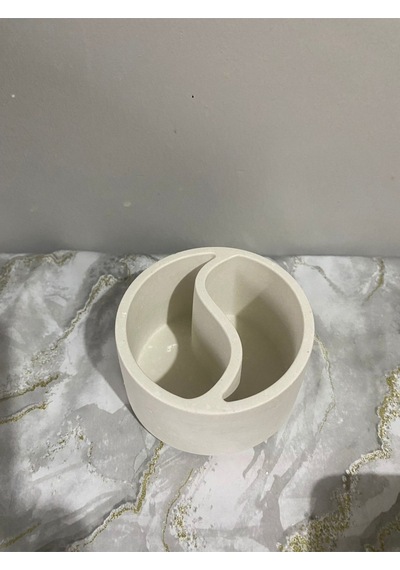 Bernami Mumluk Şamdanpinterest Ying Yang Boş Obje Saksı Yasa Mumluk Beton Dekoratif Obje Diğer