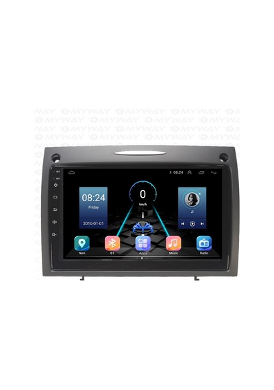 Celali Tuning Mercedes Slk 2004-2011 Android 12 Carplay Navigasyon Multimedya - 4gb Ram 64gb Hdd