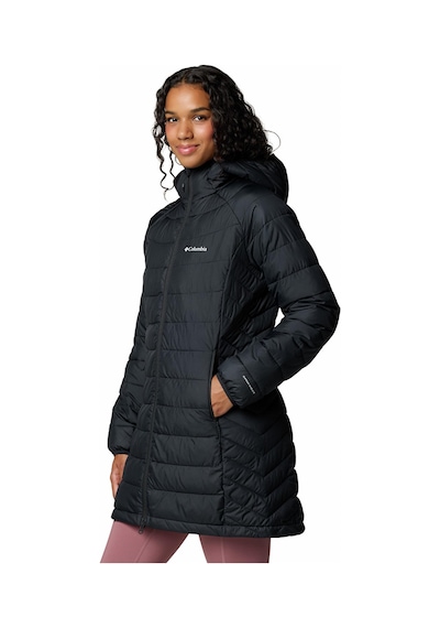 Columbia Powder Lite Iı Mid Kadın Mont-7353 Siyah