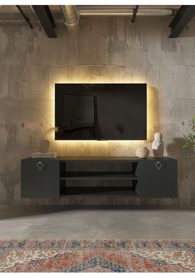 Resital Tv Ünitesi S1242-4 Antrasit Antrasit
