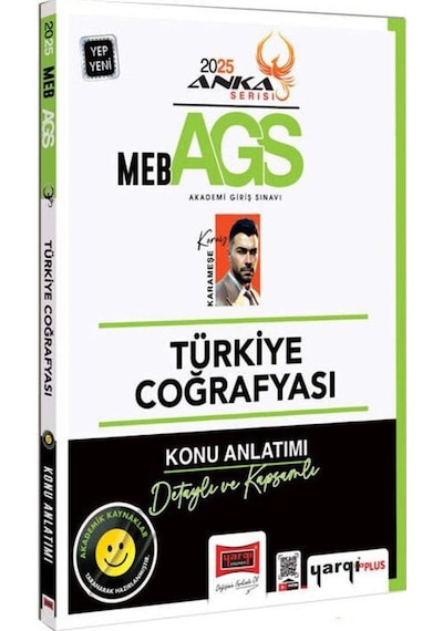 Yargı 2025 Meb-ags Türkiye Coğrafyası Konu Anlatımı Anka Serisi - Koray Karameşe Yargı Yayınları