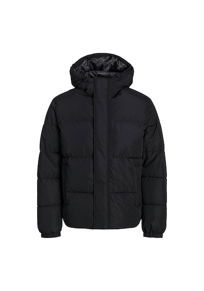 Jack & Jones 12256974 Erkek  Siyah Mont & Kaban