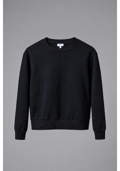 Defys Kadın Basic Sweat Siyah - 747511219 Siyah