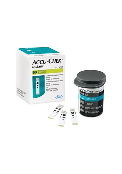 Accu Chek Instant Seker Ölçüm Stribi 2 Kutu - Toplam 100 Adet