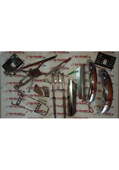 Peugeot Pejo Motorsiklet Full Nikelaj Set