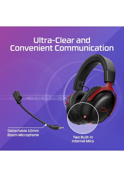 Cloud Iıı S Wireless Black-red Gaming Headset Kablosuz Oyuncu Kulaklığı