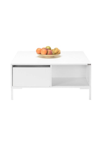 Kare Orta Sehpa - Diamond Beyaz (533555822)