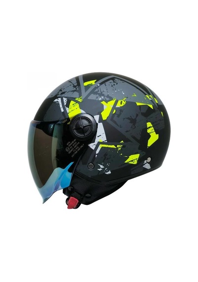 Mts Fx-101l Camo Kask Siyah