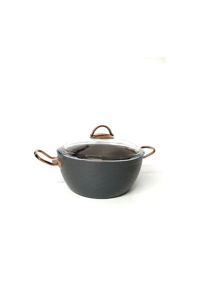 3542 - Mermaıd Sets - 7 Parça, Biogranit, Geniş Taban, Tencere Seti Antrasit Gövde, Bakır Detay Antrasit - Bakır 3542 - Mermaıd Sets - 7 Parça, Biogranit, Geniş Taban, Tencere Seti Antrasit Gövde, Bakır Detay Antrasit - Bakır