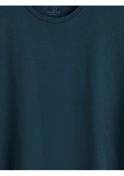 Lcwaıkıkı Classic Petrol Slim Fit Basic Soft Touch Tişört