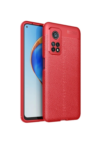 Xiaomi Mi 10t Pro Uyumlu Kılıf Auto Focus Kapak - Kırmızı