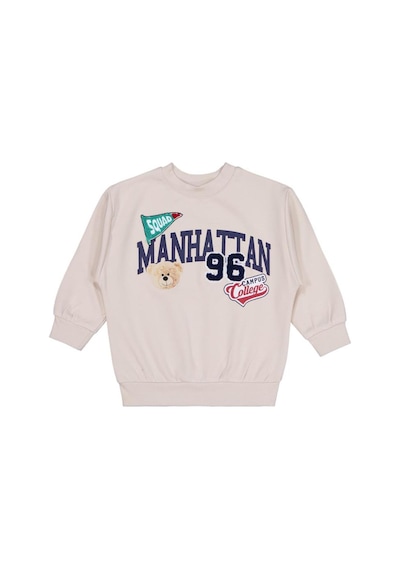 Civil Boys 96 College Nakışlı 2-5 Yaş Sweatshirt Taş