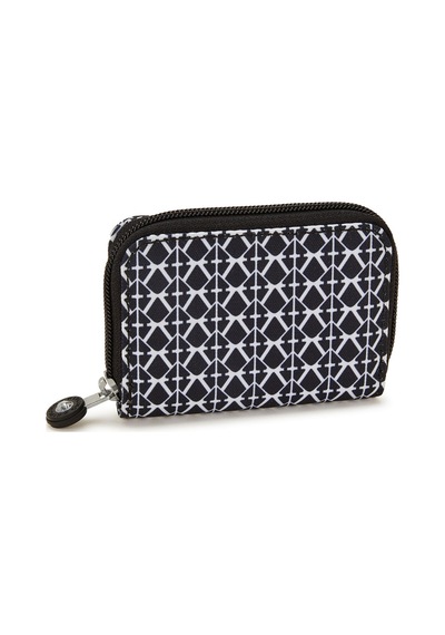 Kipling Kıplıng Tops Küçük Boy Cüzdan Siyah Sıgnature Prınt Siyah