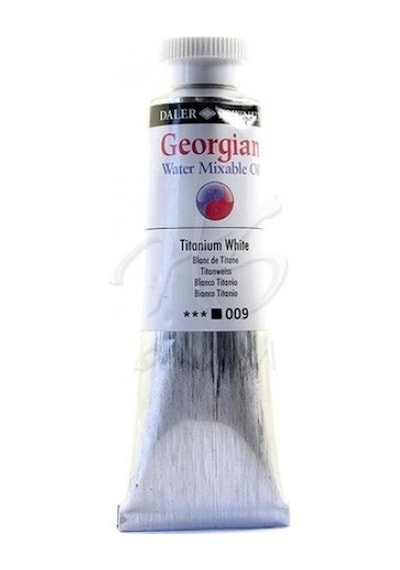 Georgıan Water Mıxable Oıl 37 ML 009 Titanium White