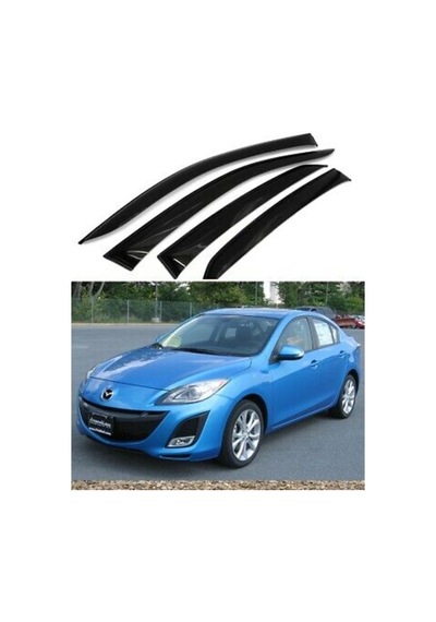 Mazda 3 2003-2009 Sedan Mugen Cam Rüzgarlığı 4 Lü Takım N11.28777