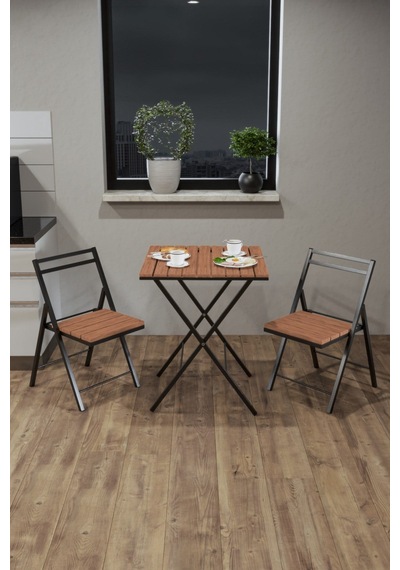 Ege Bistro Takım , Mutfak Masa Takımı , Bahçe Masa Takımı 2124 Ahşap