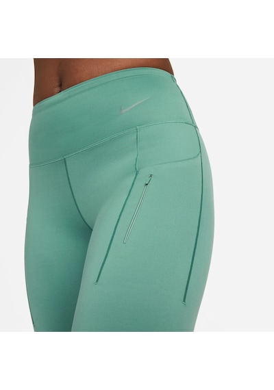 Nike Go Firm-support Mid-rise Full-length Training Kadın Tayt-dq5672-361 Yeşil