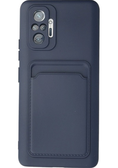 Uryport Xiaomi Redmi Note 10 Pro Kılıf Kelvin Kartvizitli Silikon - Lacivert Çok Renkli