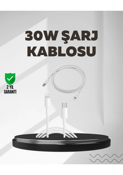 Buğz Yüksek Saflıkta Bakır Çekirdekli 30w Hızlı Şarj Kablosu
