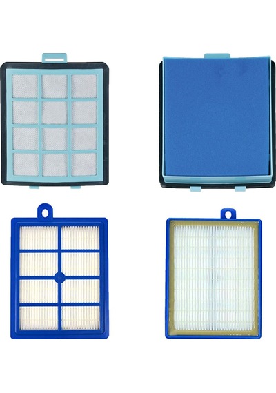 Magic Bags Philips Fc9721/09 Powerpro Uyumlu Expert Hepa Filtre Seti 1