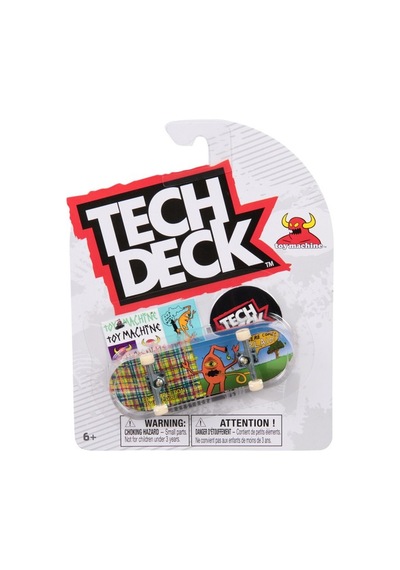 Tech Deck Toy Machine Ed Templeton Karakter Grafik Parmak Kaykay