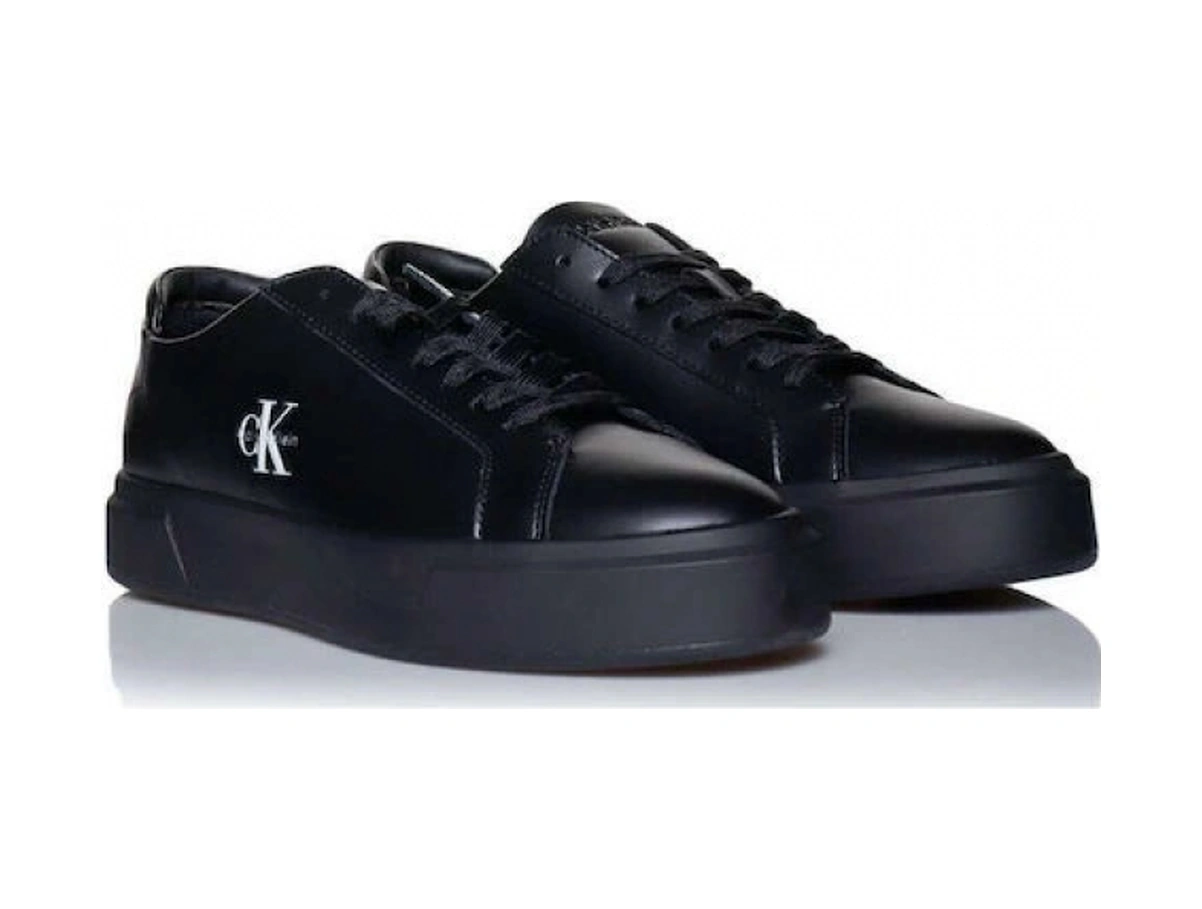 Calvin Klein Basketbol Stili Düz Tabanlı Bağcıklı Deri Monogramlı Erkek Siyah Sneaker Ym0ym01460-0gj Siyah Calvin Klein Basketbol Stili Düz Tabanlı Bağcıklı Deri Monogramlı Erkek Siyah Sneaker Ym0ym01460-0gj Siyah