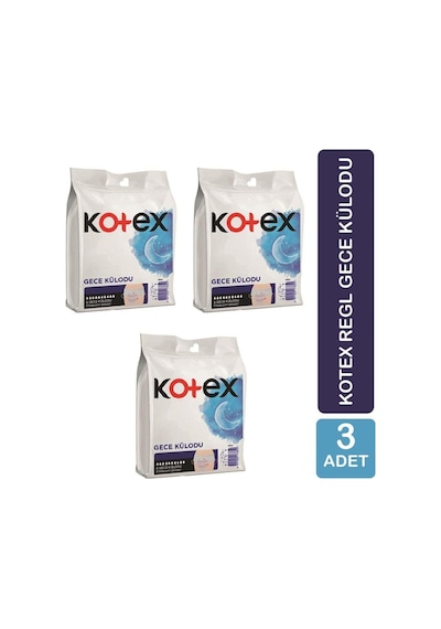 Kotex Regl Gece Külodu 2'li 3