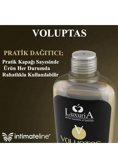 İntimateline Voluptas Vanilya Aromalı Isıtıcı 100 Ml Masaj Jeli