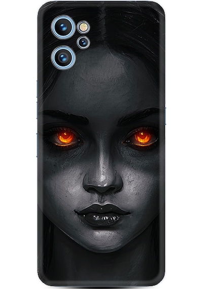 Reeder S19 Max Pro Kılıf Resimli Desenli Silikon Platinium Series Dark Woman 1887