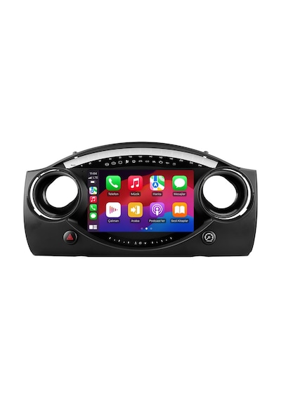 Mini One 2002-2006 Android Multimedya Carplay Android Auto Navigasyon Kameralı 8gb Ram 128gb 9"