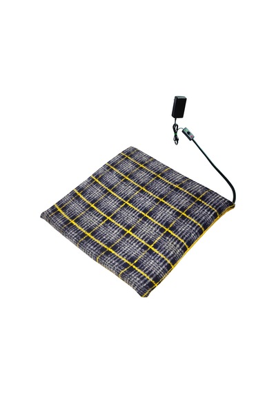Kedi Minderi Isıtmalı Model 45x45cm 12v Adaptörlü Su Geçirmez Kdtes50