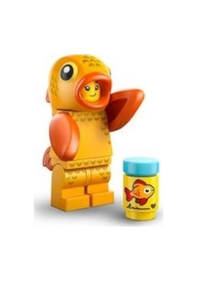 Lego Minifigür 71051 Seri 28 - 03 Goldfish Costume