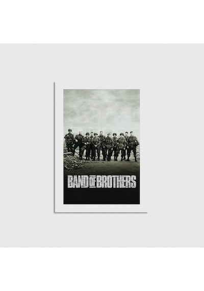Band Of Brothers Dizi Posteri Çerçevesiz Poster Duvar Dekorasyonu Pn11p429