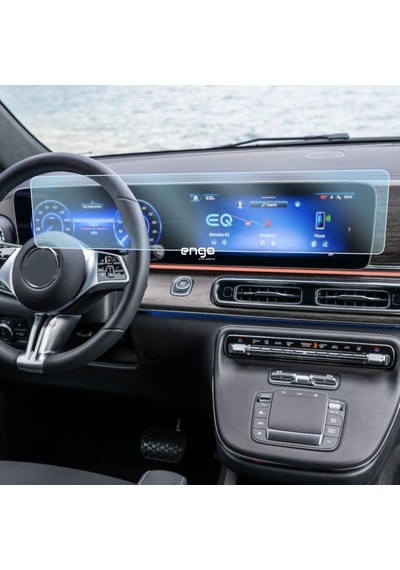 Engo Mercedes Eqv 12.3 İnç Ekran Koruyucu Multimedya Gösterge Sadece Ekran Koruyucu