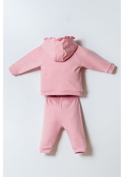 U.s. Polo Assn. Kız Bebek Pembe 3lü Takım 5274-50091 Pembe