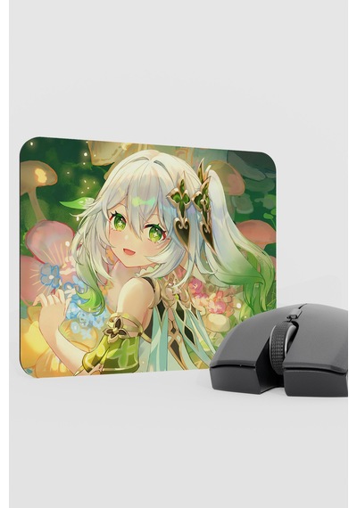 Nahida Genshin Impact Anime Gacha V1 - 22x18 Gaming Mouse Pad Fare Altlığı