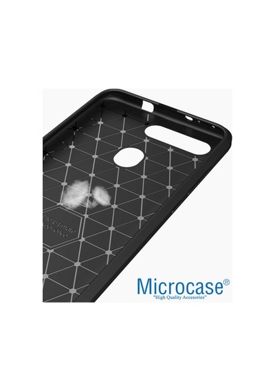 Huawei Honor View 20 Brushed Silikon Kilif + Cam (Seçiniz) 318242024 - Seçenek / Cam Koruma-Tempered Glass Istemiyorum
