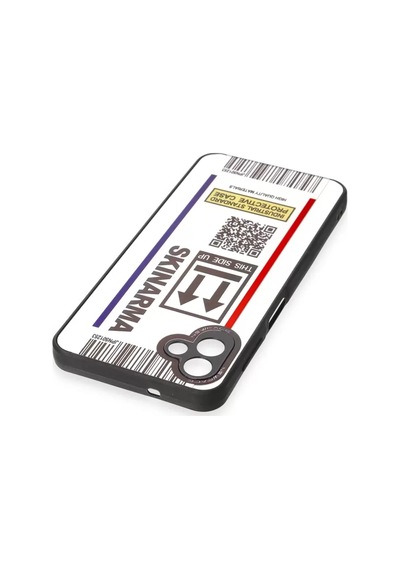 Newface Samsung Galaxy Uyumlu A04 Kılıf Mirror Desenli Kapak - Mirror - 7 Beyaz Diğer
