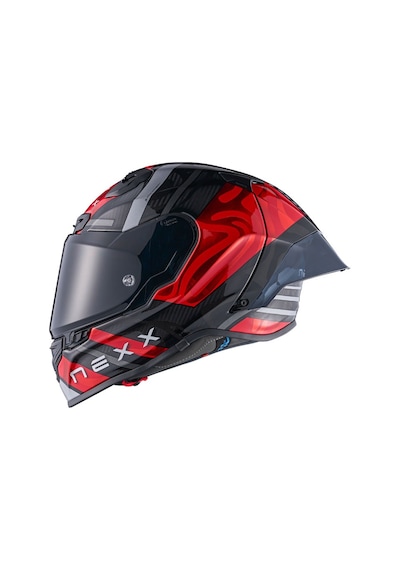 Nexx X.r3r Swırl Karbon Kırmızı Kask Kırmızı