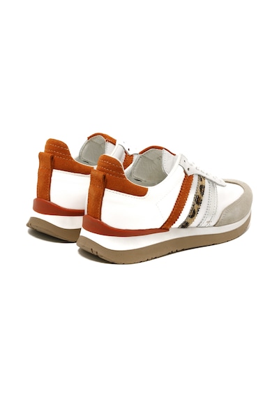 Sneaker Günlük Kadın Mar-25y-192-910 John May Worzum Worzum Beyaz - Turuncu