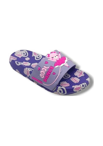 Gezer 16875-26 Cool Dance Ayıcıklı Kız Çocuk Terlik 31-35 Mor