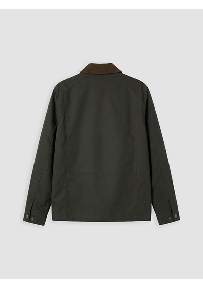 Lcwaıkıkı Classic Haki Regular Fit Kadife Yaka Erkek Ceket