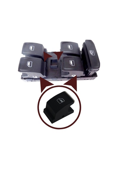 Cam Açma Düğme Kapağı 5g0959857 Vw Golf 7 Passat Seat Skoda İçin