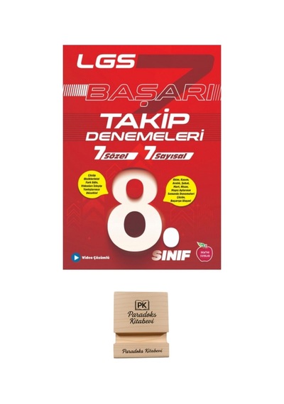 Newton Lgs 8. Sınıf 7 Sözel 7 Sayısal Başarı Takip Denemeleri + Telefon Standı